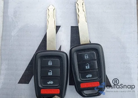 2017 Honda Civic Lx z USA, uszkodzony, nr VIN 19XFC2F50HE037861